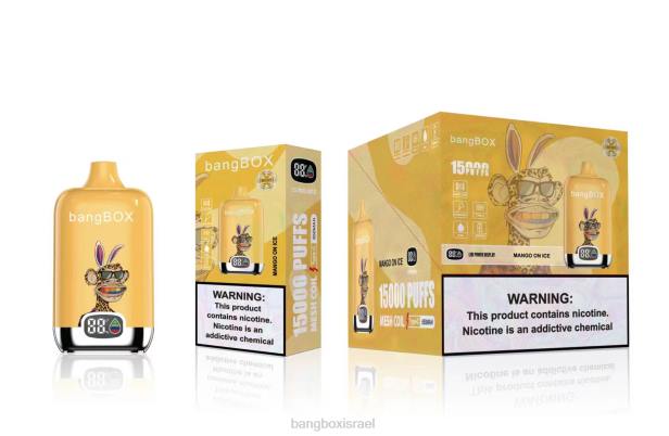 Bang Box 15000 שאיפות מנגו על קרח - Bang Box Vape Flavors