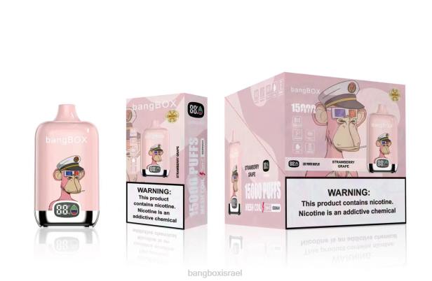 Bang Box 15000 שאיפות ענבי תות - Bang Box Vape Price