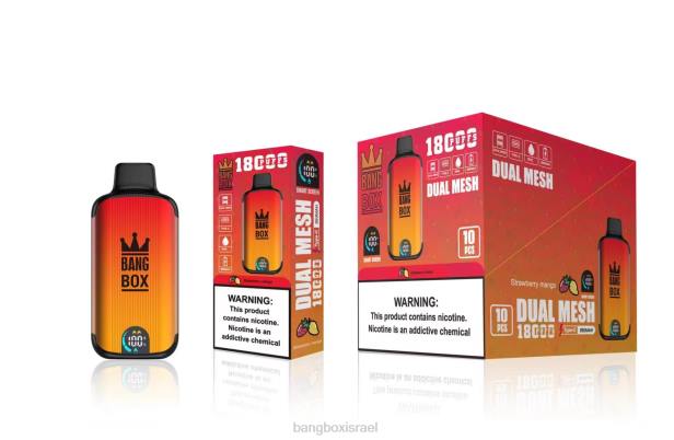 Bang Box 18000 שאיפות מנגו תות - Bang Box Vape Review