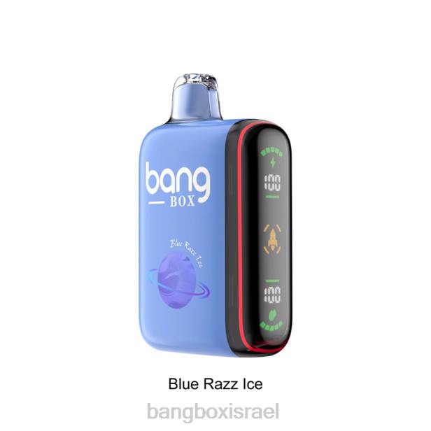 Bang Box תצוגת כוח חכמה של 9000-18000 נשיפות קרח כחול razz - Bang Box Vape Price